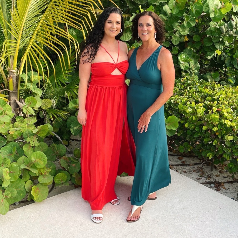 Showpo Red Maxi Dress